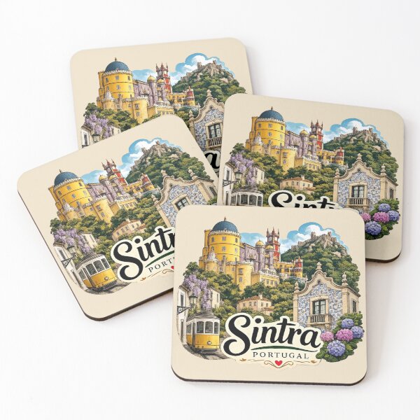 Item preview, Sintra, Portugal - Pena Palace & Moorish Castle designed and sold by Myra365Art.