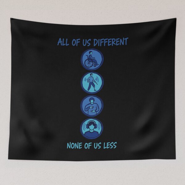 Item preview, Disability Awareness All Of Us Different designed and sold by LuminOrb.