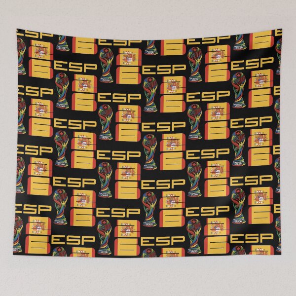 Item preview, Spain Soccer World Cup 2026 Fan Art - ESP La Roja designed and sold by  The Midnight Library - Book Lover Gifts & Kindle Accessories.