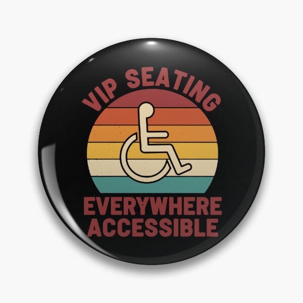 Item preview, Disability Awareness Vip Seating Everywhere designed and sold by LuminOrb.