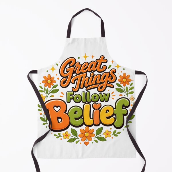 Item preview, Retro Floral Belief Motivation designed and sold by the-dovlat.