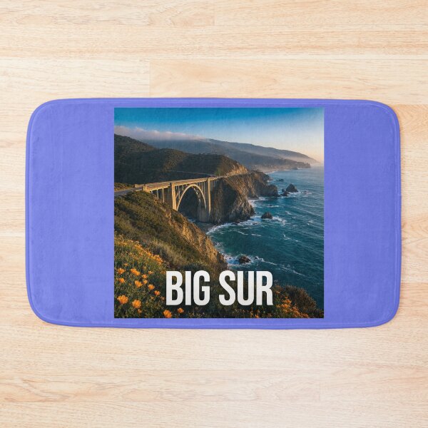 Item preview, Big Sur California Coastal Landscape Bixby Bridge Scenic Ocean designed and sold by zohocreations.