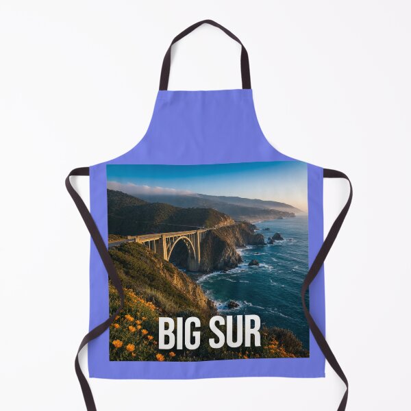 Item preview, Big Sur California Coastal Landscape Bixby Bridge Scenic Ocean designed and sold by zohocreations.