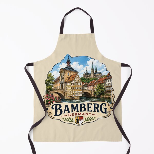 Item preview, Bamberg, Germany - Historic Old Town Hall designed and sold by Myra365Art.