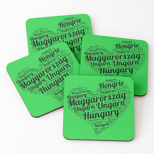 Item preview, Hungary Heart Word Cloud Art designed and sold by Fabrikola.