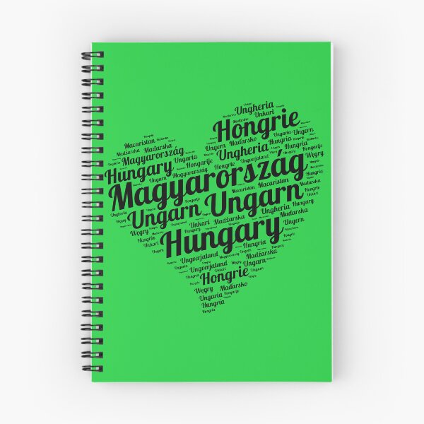 Item preview, Hungary Heart Word Cloud Art designed and sold by Fabrikola.