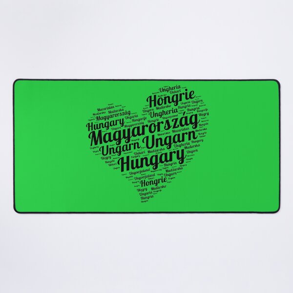 Item preview, Hungary Heart Word Cloud Art designed and sold by Fabrikola.
