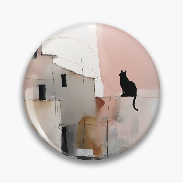 Item preview, Cat Silhouette on Rooftop designed and sold by lautir.
