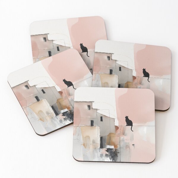 Item preview, Cat Silhouette on Rooftop designed and sold by lautir.