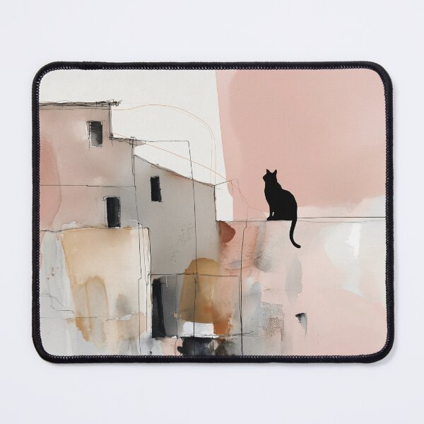 Item preview, Cat Silhouette on Rooftop designed and sold by lautir.