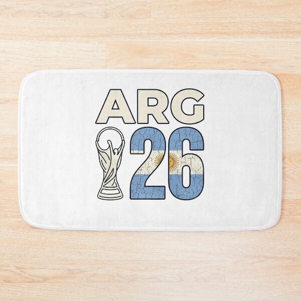 Item preview, Argentina Football World Cup 2026 - Vintage Arg 26 Flag Design designed and sold by  The Midnight Library - Book Lover Gifts & Kindle Accessories.