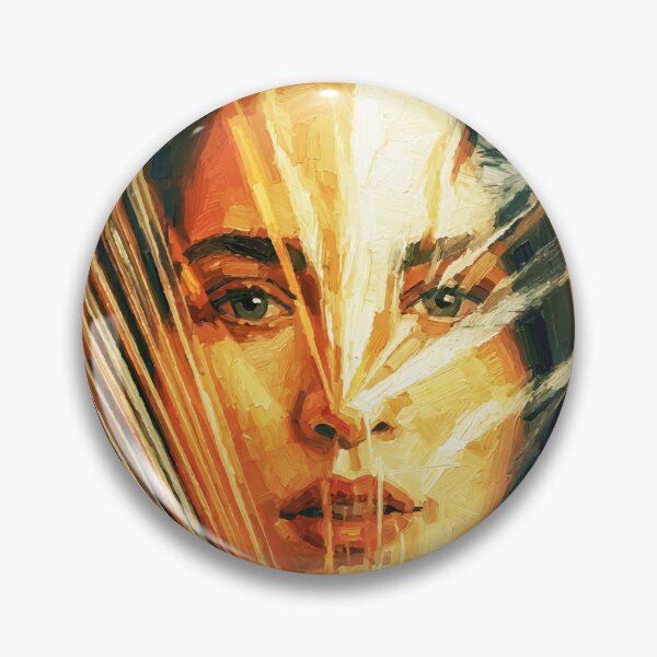 Item preview, Woman Suffocating in Plastic — Dark Surreal Oil Painting designed and sold by RamyGallery.