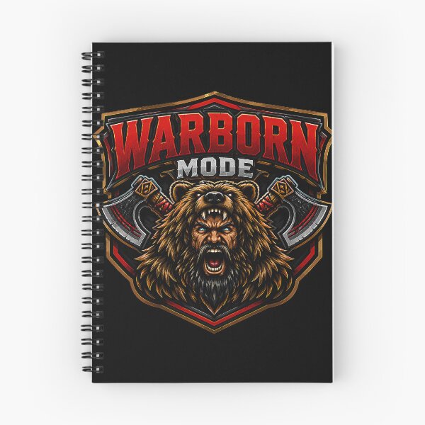 Item preview, Warborn Mode Viking Berserker T-Shirt – Norse Warrior Emblem Bear Cloak Nordic Badge designed and sold by R3X .