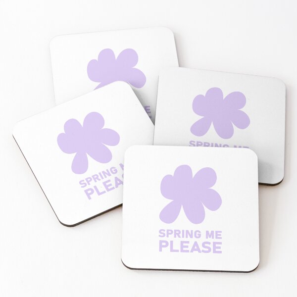 Item preview, Minimalist Spring Me Please Purple Floral Design designed and sold by LekkieStudioArt.