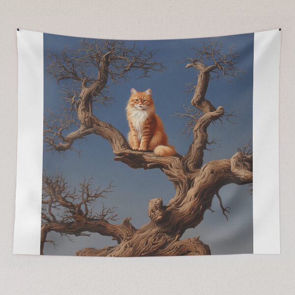 Item preview, Cat on a Twisted Tree designed and sold by lautir.