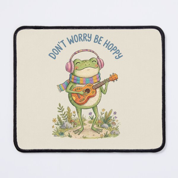 Item preview, Frog Don't Worry Be Hoopy designed and sold by AdyKurniawan.