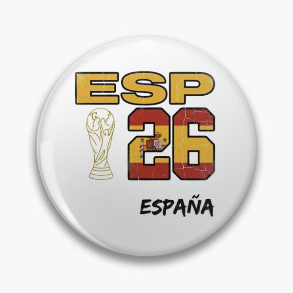 Item preview, Spain Football World Cup 2026 - Vintage ESP 26 Flag Design designed and sold by  The Midnight Library - Book Lover Gifts & Kindle Accessories.