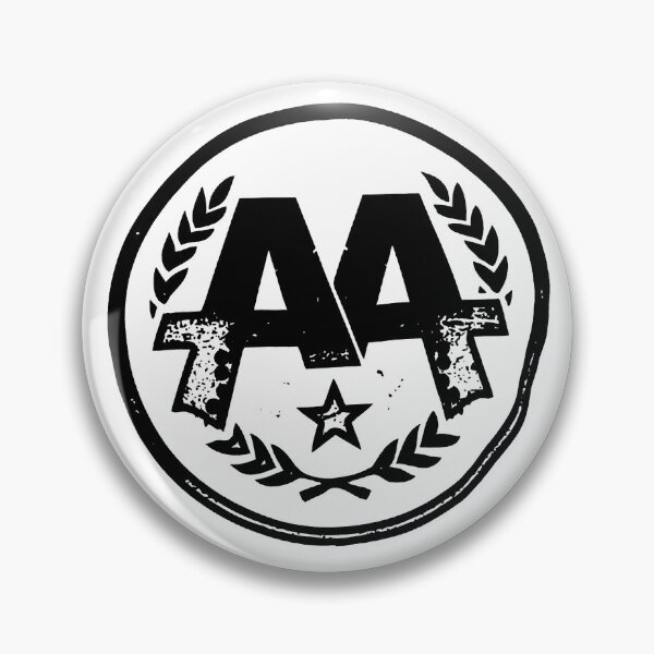 Item preview, AA circle logo black designed and sold by fangkinsomes.
