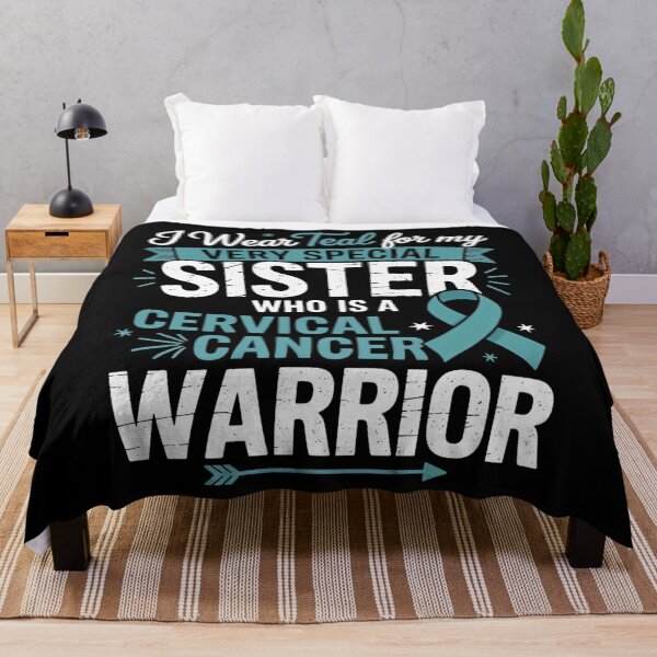 Item preview, Cervical Cancer Awareness I Wear Teal For My Sister designed and sold by SapfireStuArt.