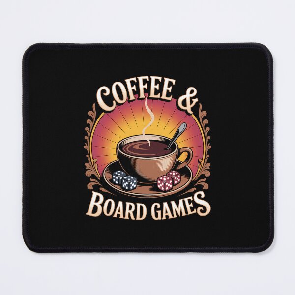 Item preview, Coffee and Board Games Board Game Night designed and sold by SapfireStuArt.