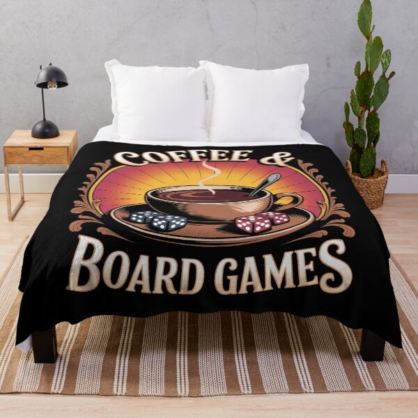 Item preview, Coffee and Board Games Board Game Night designed and sold by SapfireStuArt.