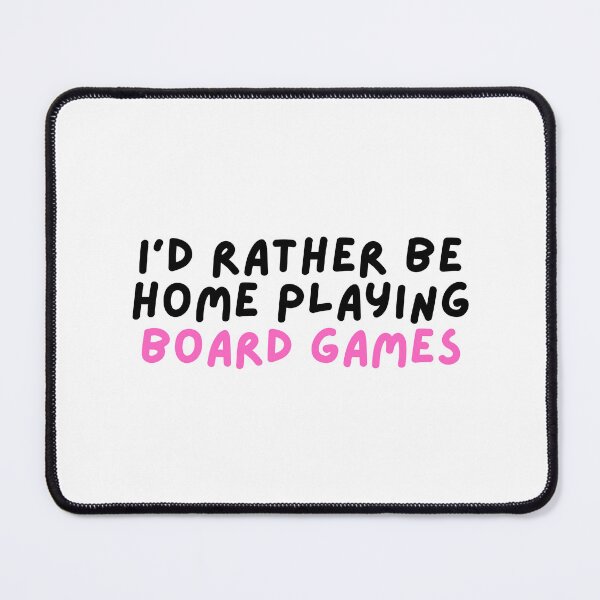 Item preview, I'd rather be home playing board games designed and sold by hazywares.