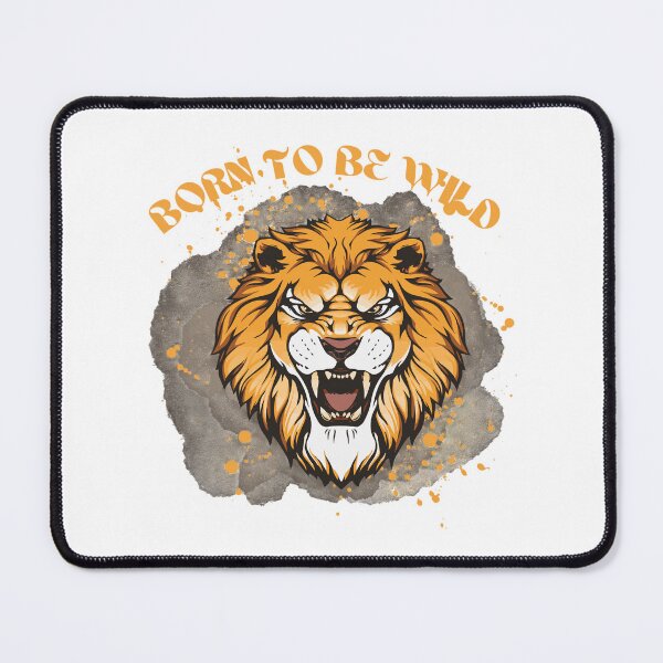 Item preview, Born To Be Wild Lion Vintage Retro Graphic Tee | Fierce Streetwear Design designed and sold by Contam_ZY.