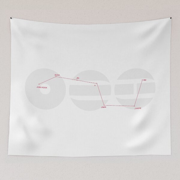 Item preview, BTS Arirang Constellation - OT7 - RED, For White designed and sold by YOSHFRIDAYS.
