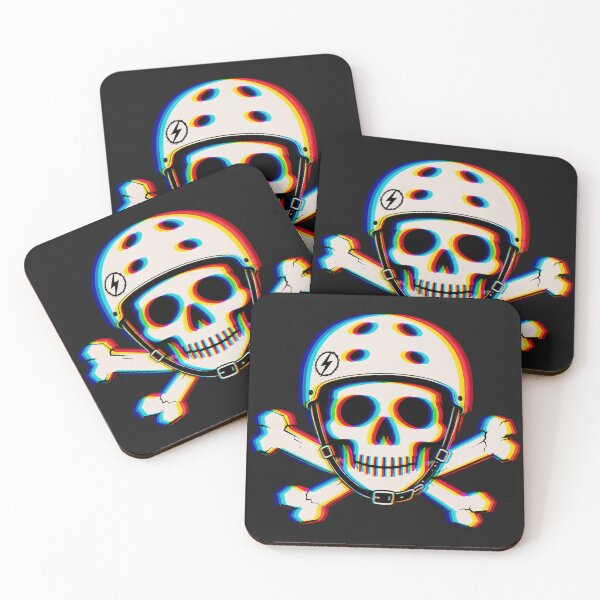 Item preview, Skate Skull Crossbones Graphic  designed and sold by curiouschimp.