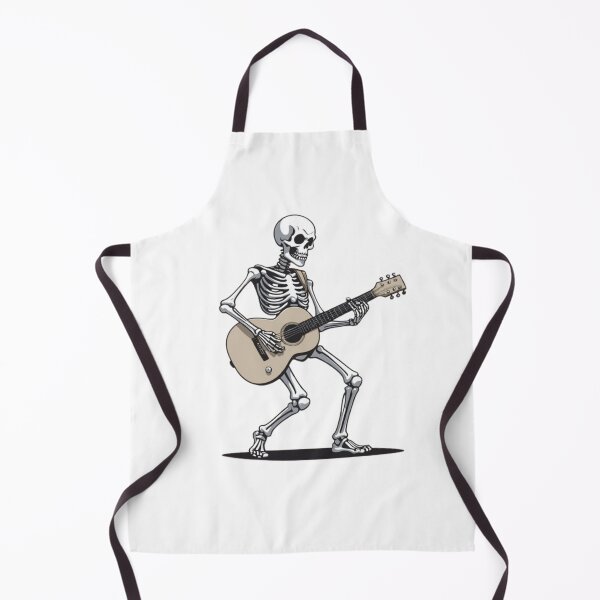 Item preview, Skeleton playing guitar designed and sold by hazywares.