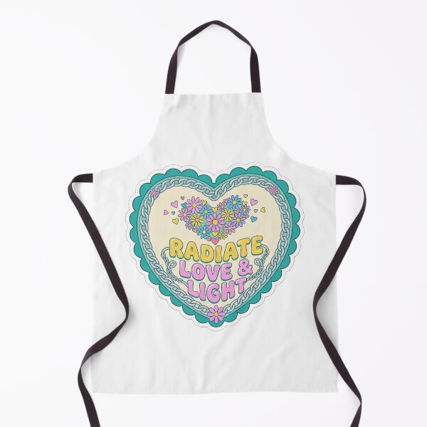 Item preview, Floral Heart Radiate Love and Light Sticker designed and sold by aashcreat.