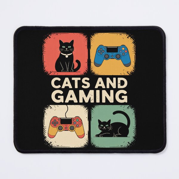 Item preview, Cats and Gaming Funny Gamer Cat designed and sold by Gallory Hive.