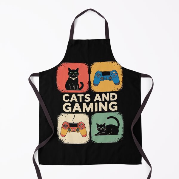 Item preview, Cats and Gaming Funny Gamer Cat designed and sold by Gallory Hive.