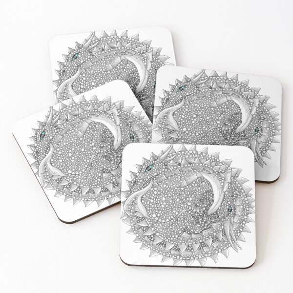 Item preview, Circle of Dragons designed and sold by Vicki Herring.