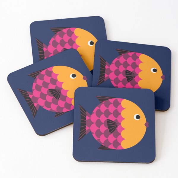 Item preview, Abstract stylized fish designed and sold by Sheridanlongdog.