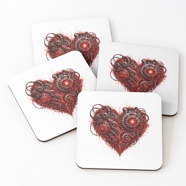 Item preview, GEARHEART CORE – Mechanical Gear Heart Design designed and sold by unglaublichGut.