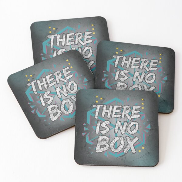 Item preview, There Is No Box — Break the Box Typography Art designed and sold by FrescoDesign.