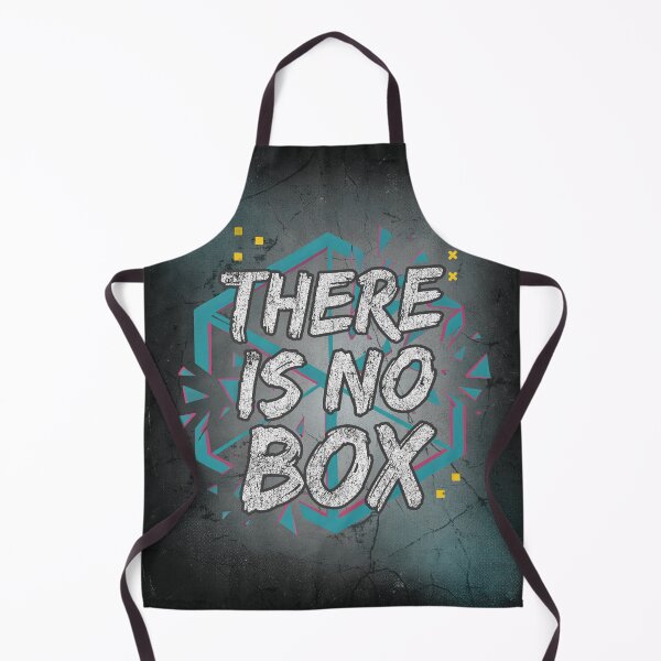 Item preview, There Is No Box — Break the Box Typography Art designed and sold by FrescoDesign.