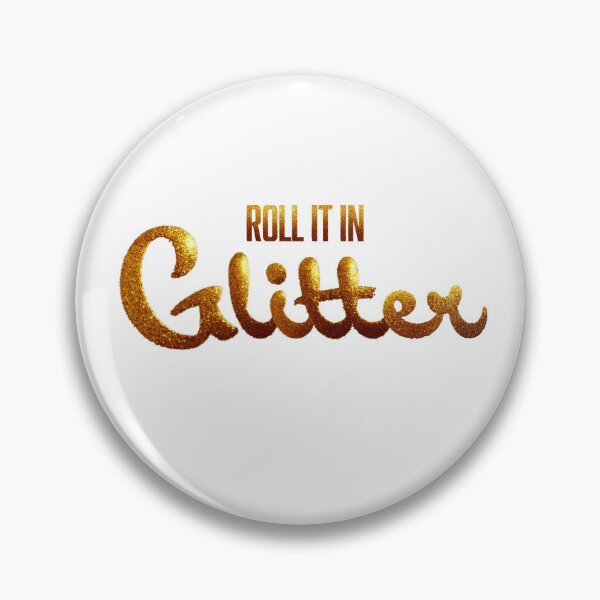 Item preview, Roll it in Glitter (can't polish a turd) - positive spin art  designed and sold by Hello Bee Bee.