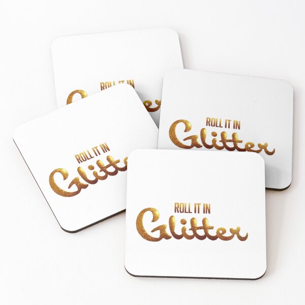 Item preview, Roll it in Glitter (can't polish a turd) - positive spin art  designed and sold by Hello Bee Bee.