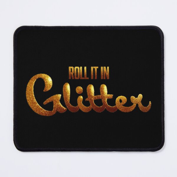 Item preview, Roll it in Glitter (can't polish a turd) - positive spin art  designed and sold by Hello Bee Bee.