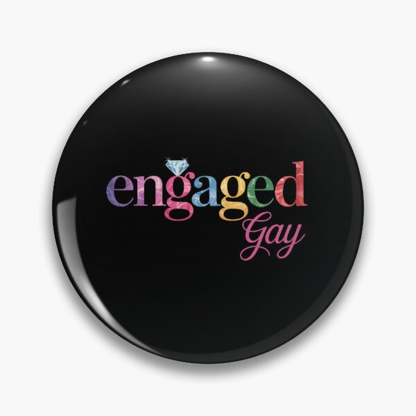 Item preview, Engayged LGBT Pride Engaged Gay Lesbian Wedding LGBT designed and sold by SapfireStuArt.