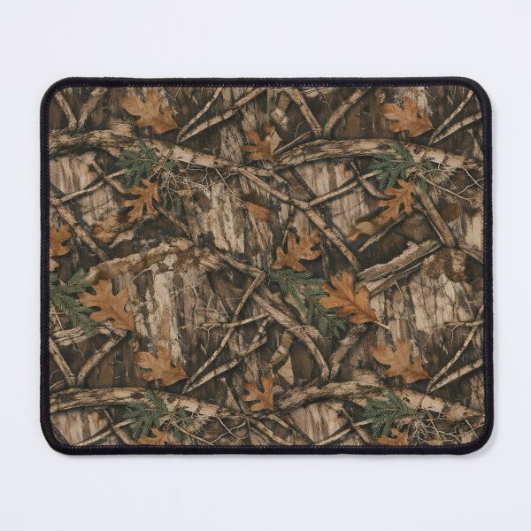 Item preview, Realistic Forest Camo - Woodland Tree Bark and Oak Leaf Pattern designed and sold by myforestfog.