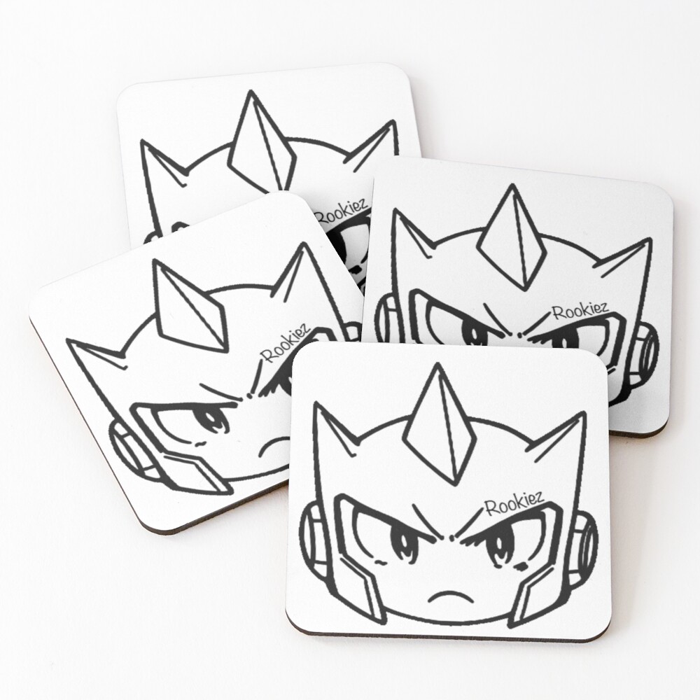 Item preview, Coasters (Set of 4) designed and sold by Rookiez.
