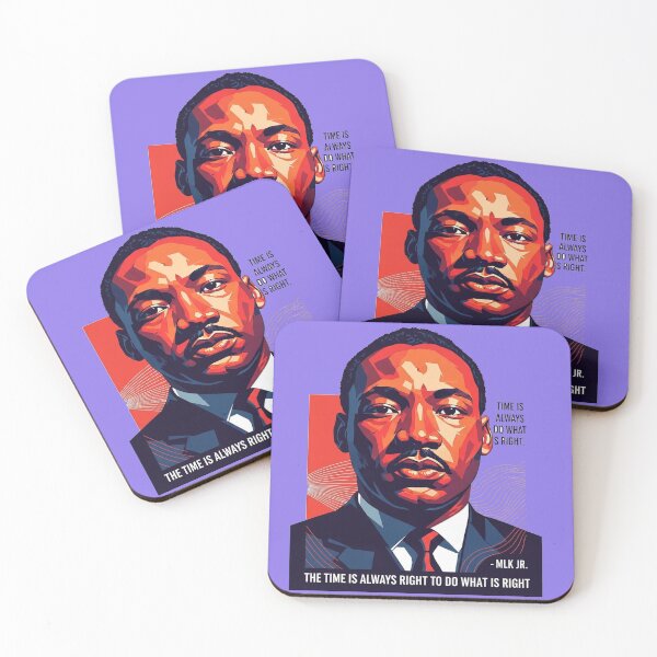 Item preview, Martin Luther King Jr Pop Art Poster | Inspirational Civil Rights Quote Wall Art | Motivational MLK Graphic Design designed and sold by zohocreations.