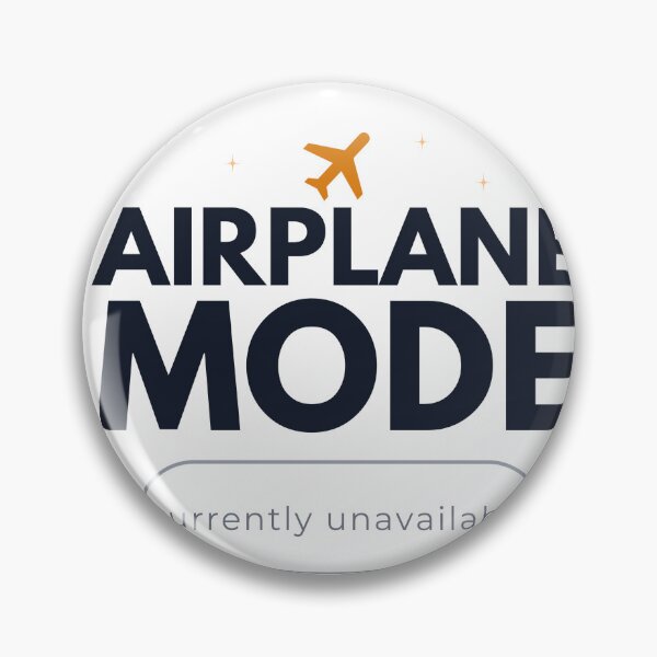 Item preview, Airplane Mode Clean Minimal Quote Design designed and sold by Uvclick.