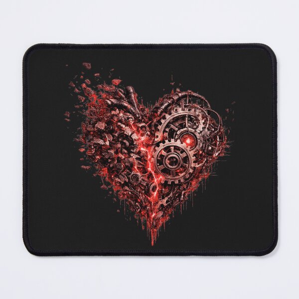 Item preview, FRACTURED CORE – Broken Gear Heart Design designed and sold by unglaublichGut.