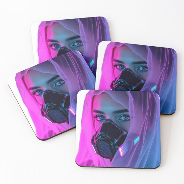 Item preview, MEMORA Cyber Veil – Neon Silence designed and sold by Memora405.