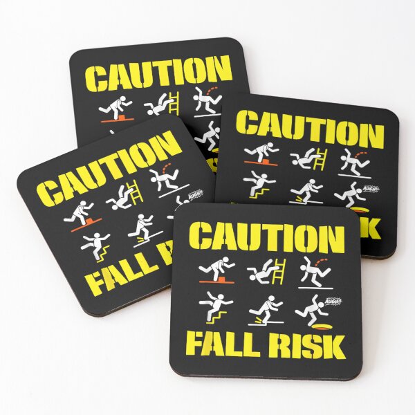Item preview, Fall Risk Caution Fall Risk Funny designed and sold by goombi-creative.