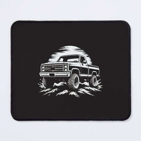 Item preview, Lifted Pickup Truck Off Road Vintage 4x4 Mudding Graphic Design designed and sold by kiralynstration.